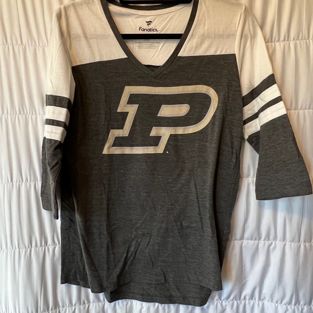 Purdue 3/4 sleeve